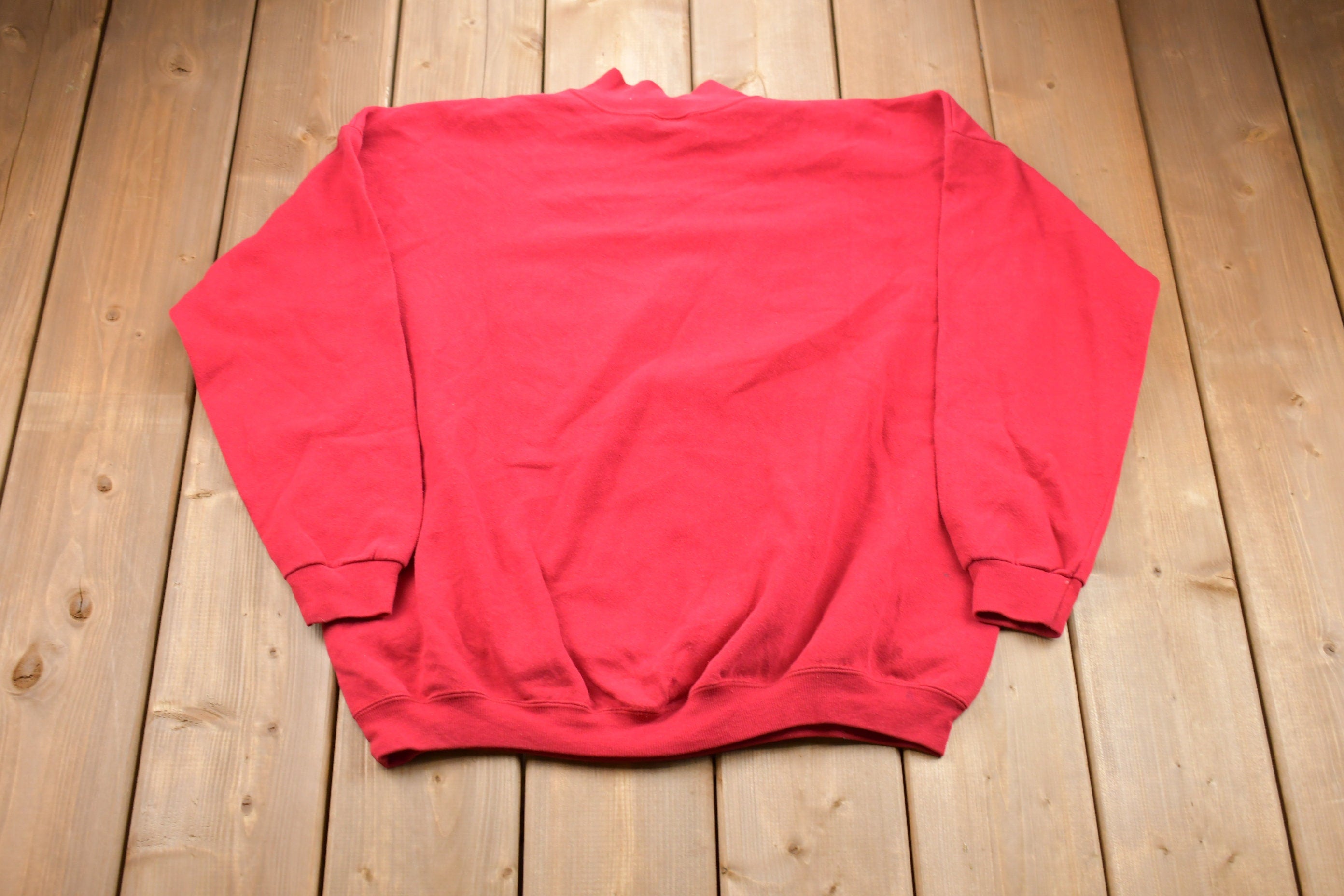 Vintage 1990 Wanna Play Some Reindeer Games Crewneck Sweatshirt