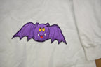 Vintage 1980s Halloween Patchwork Raglan Crewneck Sweatshirt