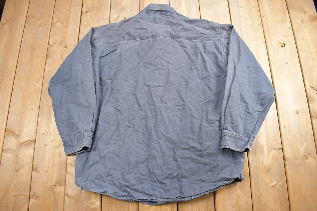 Vintage 1990s CE Schmidt Workwear Flannel Button Up Shirt