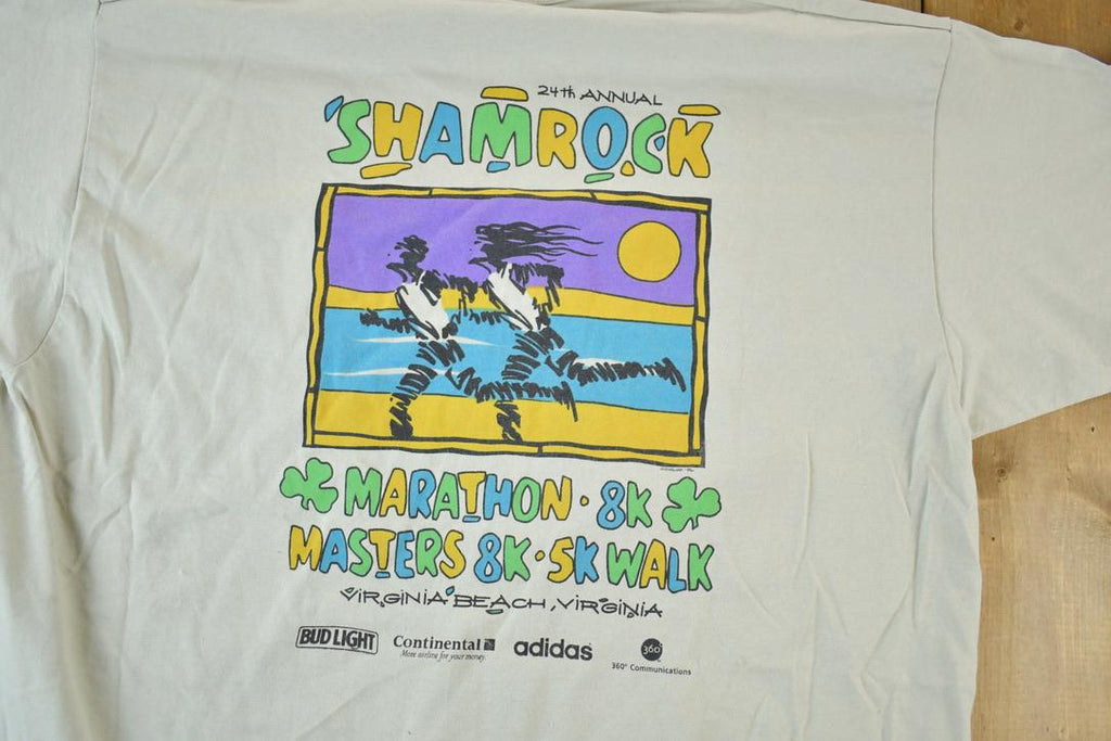 Vintage 1996 Shamrock Sportsfest Souvenir Single Stitch Graphic Print T-Shirt