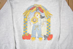 Vintage 1990s Cute Scarecrow Crewneck Sweater