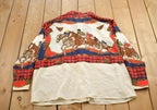 Vintage 1990s Womens Western Graphic Button Up Shirt