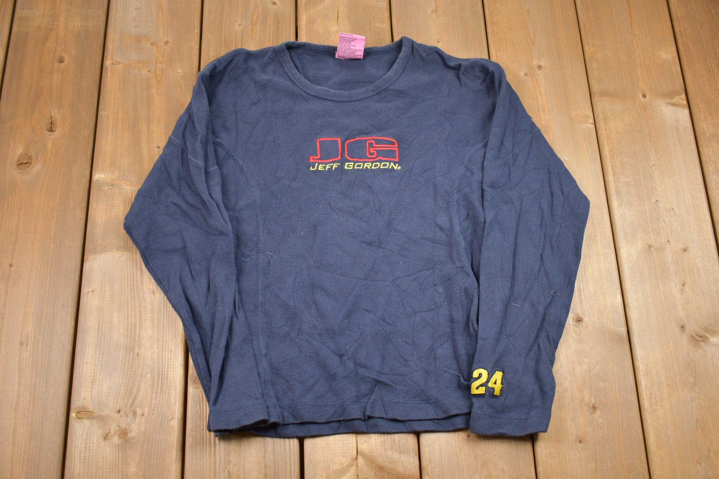 Vintage 1990s Winners Circle Jeff Gordon Crewneck Sweatshirt