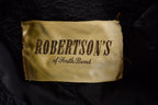 Vintage 1980s Robertsons Fleetwood Fur Collar Over Coat