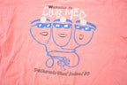 Vintage 1990 Welcome to Club Med School 90 Collegiate T-Shirt