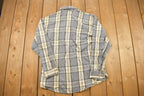 Vintage 1990s St Johns Bay Plaid Flannel Button Up Shirt