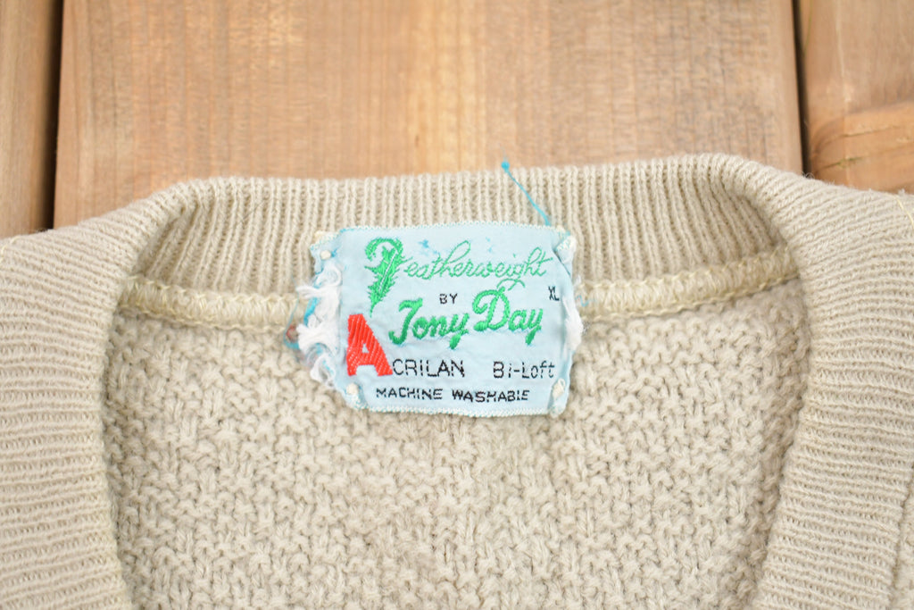 Vintage Featherweight Knitted Sweater