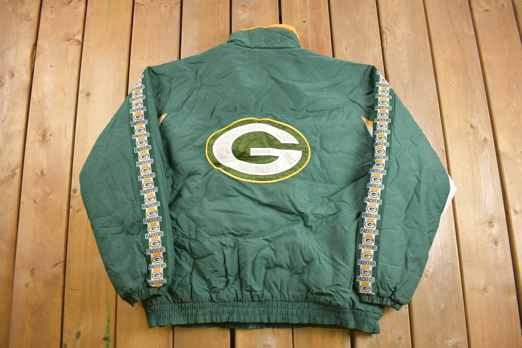 Vintage 1990s Green Bay Packers Full Zip Jacket