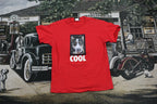 Vintage 1990s COOL T Shirt With Pocket For Photo