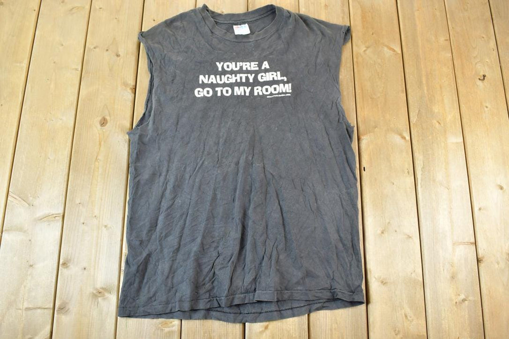 Vintage 1990s Don't Panic Naughty Girl Single Stitch T-Shirt