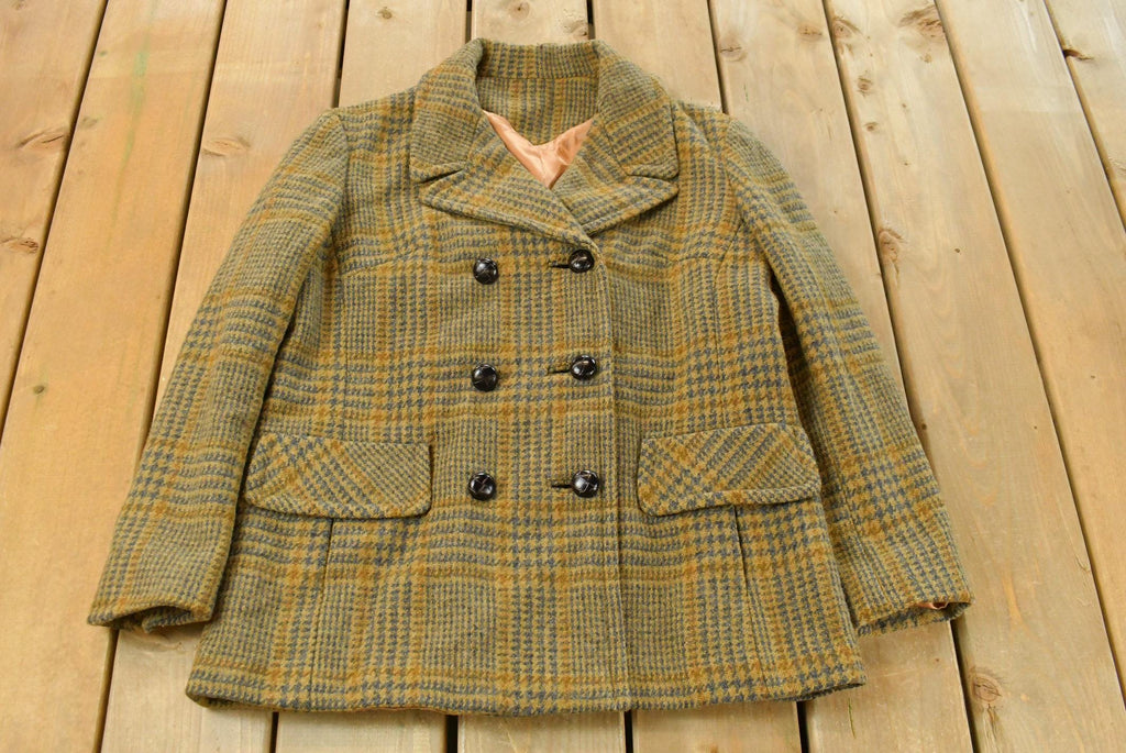 Vintage 1980s Wool Peacoat Women's Large /