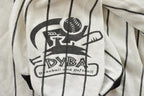 Vintage 1990s Chicago White Sox Striped MLB Baseball Majestic Graphic T-Shirt