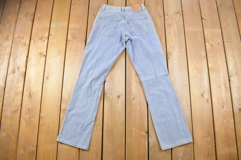 Vintage 1990s Levi's 550 Red Tab Denim Jeans Size 26 x 31 / Vintage Denim / Streetwear / Jeans / Made In USA / Vintage Levi's