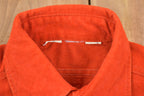Vintage 1990s Orange Button Up Shirt