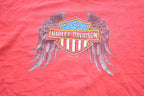 Vintage 1983 Harley Davidson Graphic 3D Emblem T-Shirt