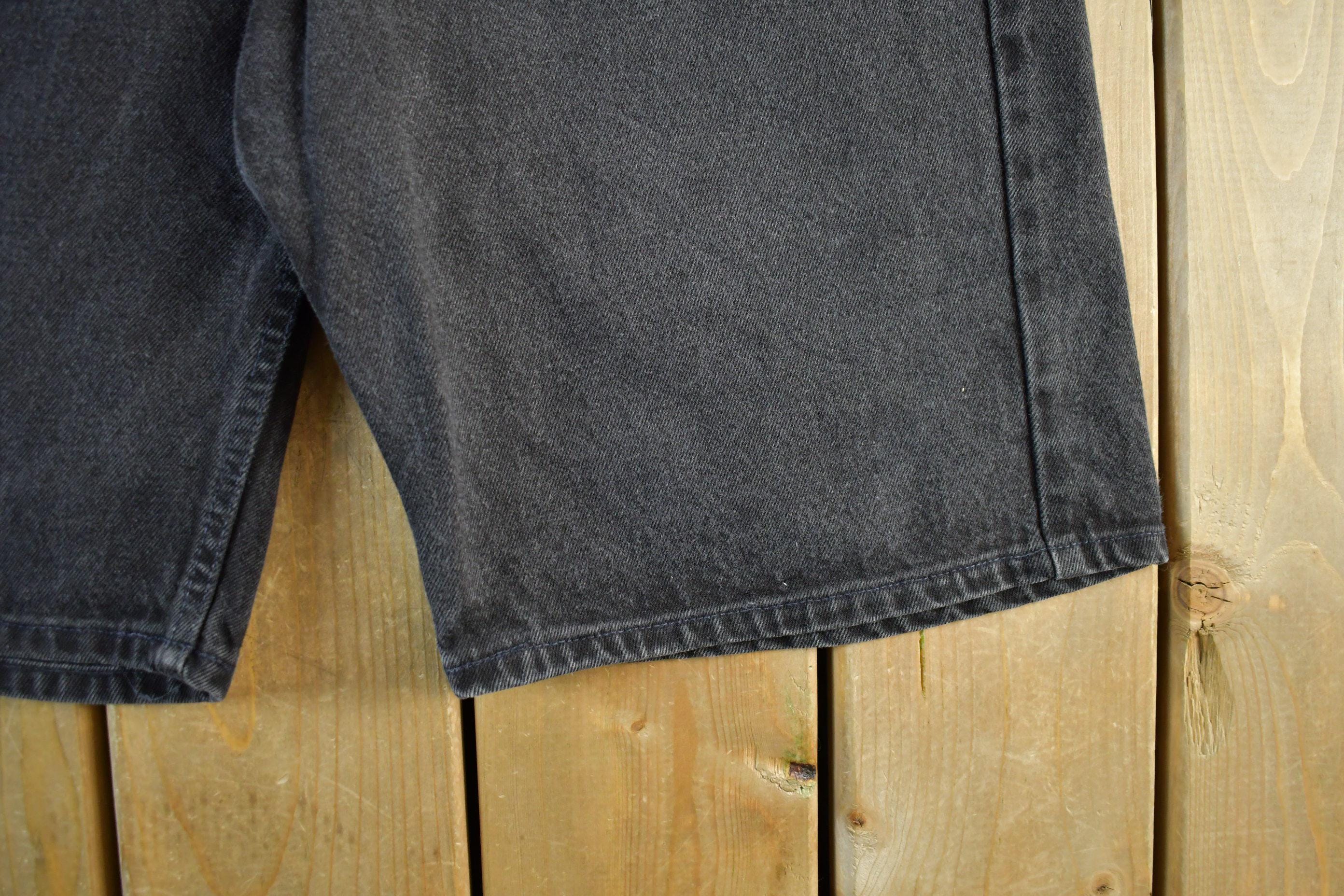 Vintage 1990s Levi's 550 Orange Tab Denim Jean Shorts 34