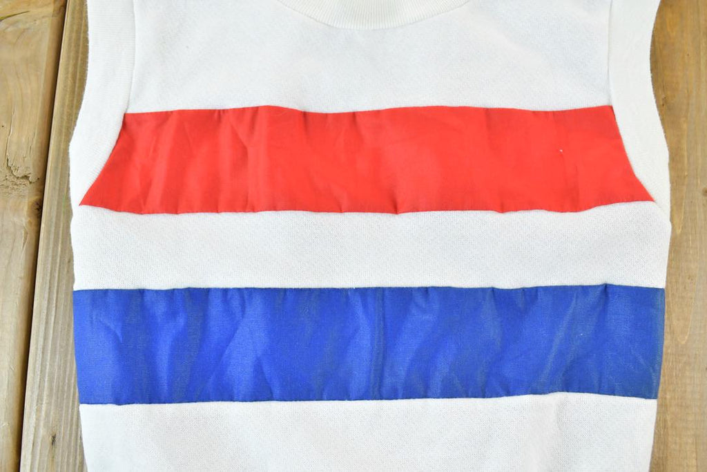 Vintage 1980s Garan Youth Nautical Single Stitch T