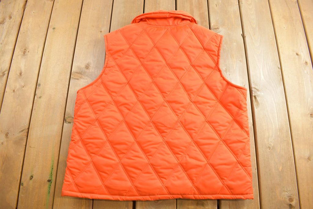 Vintage 1980s Garst Seed Company Puffer Vest