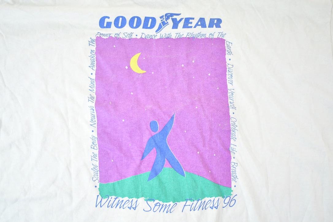 Vintage 1996 GoodYear Corporate Challenge Souvenir T-Shirt Men's XL