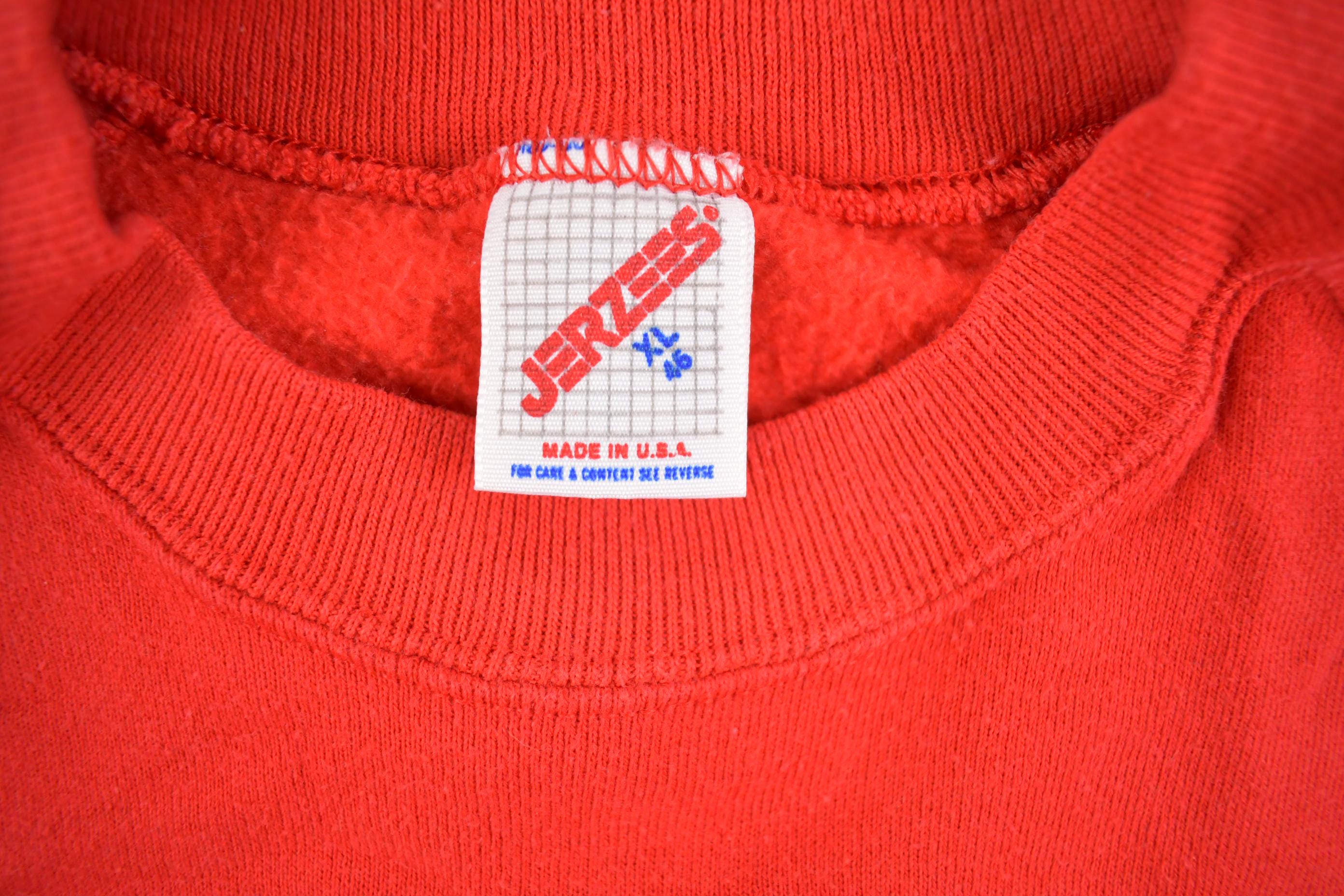 Vintage 1990s Cute Christmas Crewneck Sweater Made In USA
