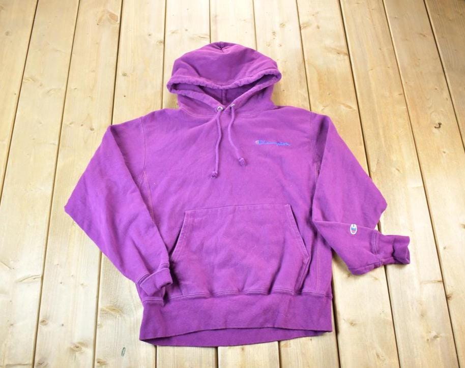 Vintage 1990s Champion Reverse Weave Hooded Sweatshirt