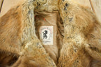 Vintage 1960s Henry Furs Rabbit Fur Full Length Coat Men's Small