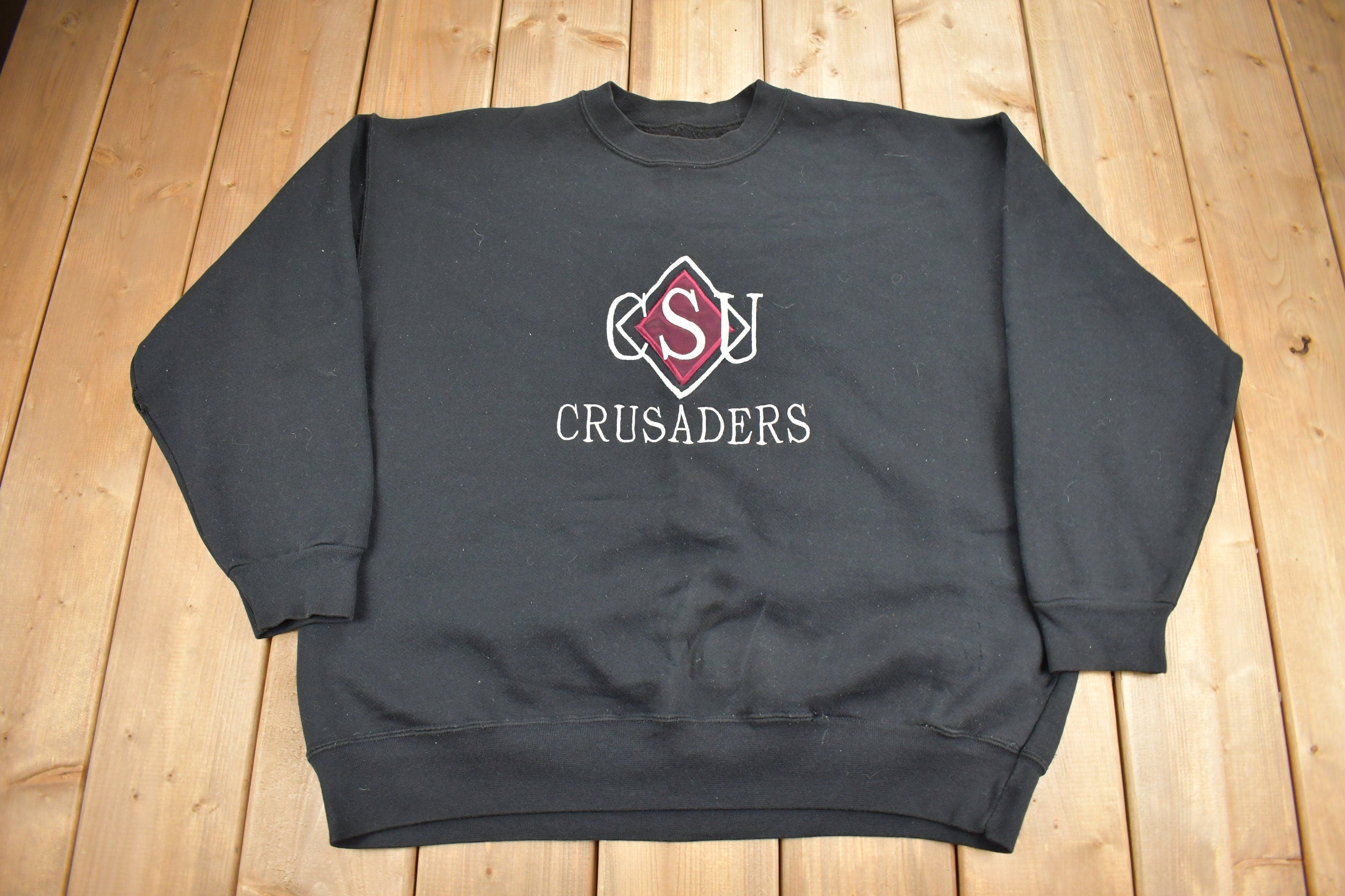 Vintage 1990s CSU Crusaders Collegiate Crewneck