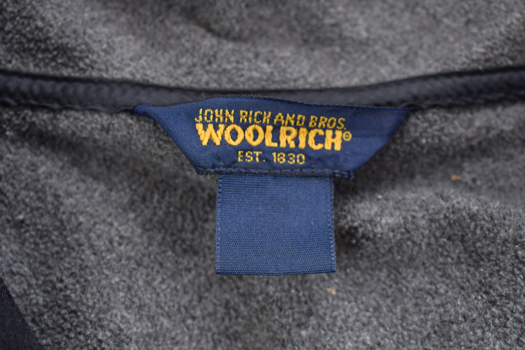 Vintage 1990s Woolrich Fleece Zip Up Sweater