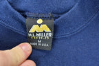 Vintage 1990s Branson Miller Hummingbird Gold Floral Design Crewneck