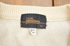 Vintage 1990s Club Jurdan Knitted V-Neck Sweater