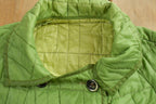 Vintage 1970s Quilted Overcoat Jacket