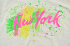 Vintage Early 1990s New York Neon Souvenir T-Shirt