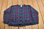 Vintage 1990s Hasting & Smith Knitted Cardigan Sweater