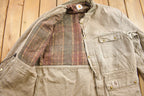 Vintage 1990s Carhartt Beige Ranch Coat