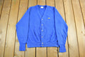 Vintage 1980s Izod Lacoste Knit Cardigan Sweater Men's S-M