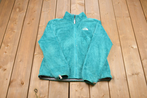 Vintage 1990s North Face Fleece Zip Up Sweater / Sportswear / 90s Fleece Jacket / Streetwear / Athleisure / Hiking