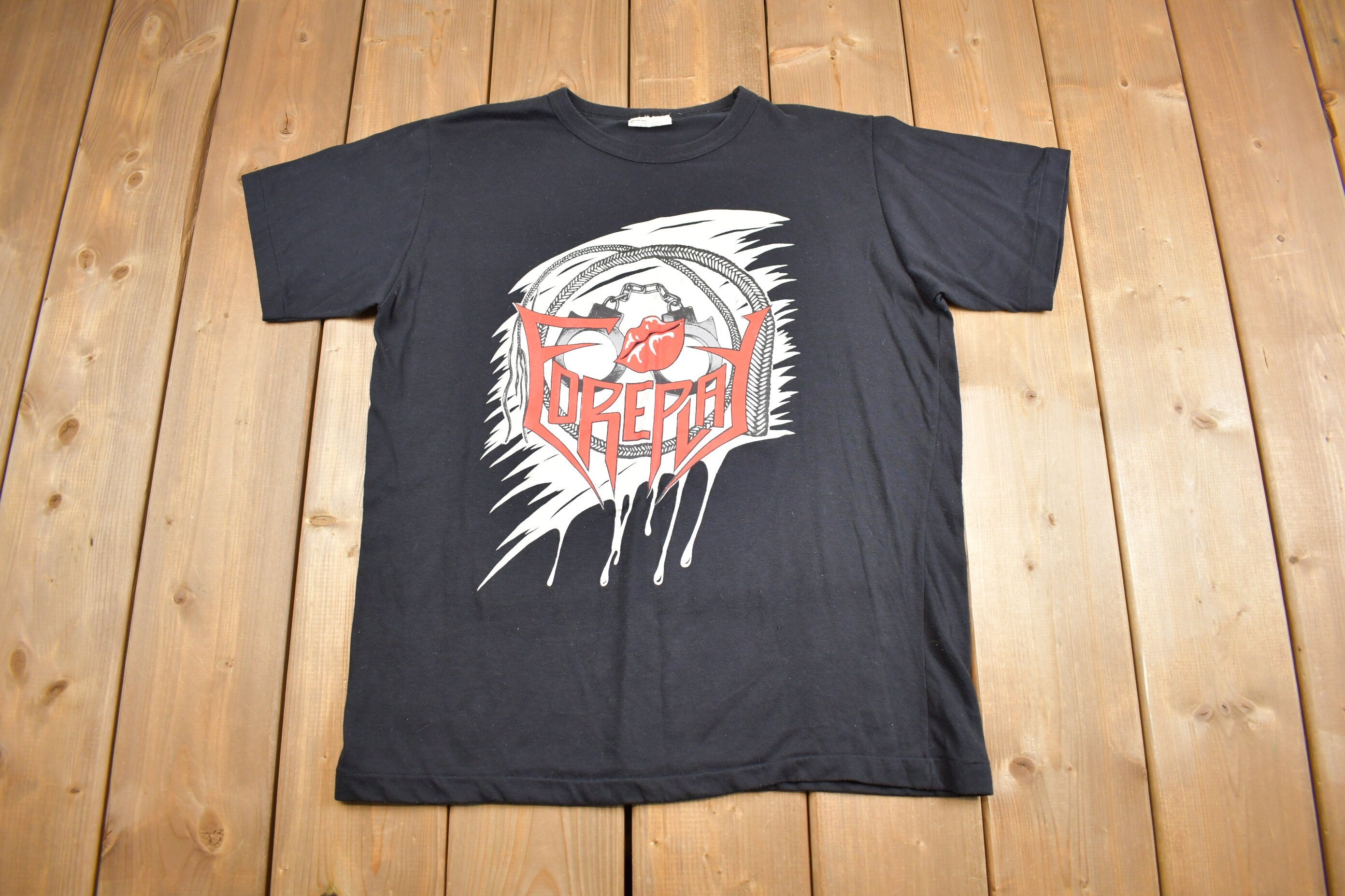 Vintage 1990s Foreplay Band T Shirt