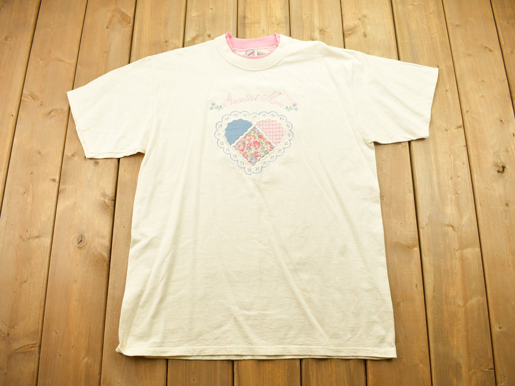 Vintage 1990s Greatest Mom Graphic T Shirt