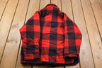 Vintage 1990s Woolrich Classic Buffalo Plaid Wool Jacket