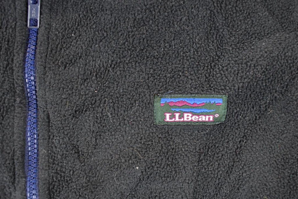 Vintage 1990s LL Bean Quarter Zip Fleece Outdoorsman Sweater Men's XL