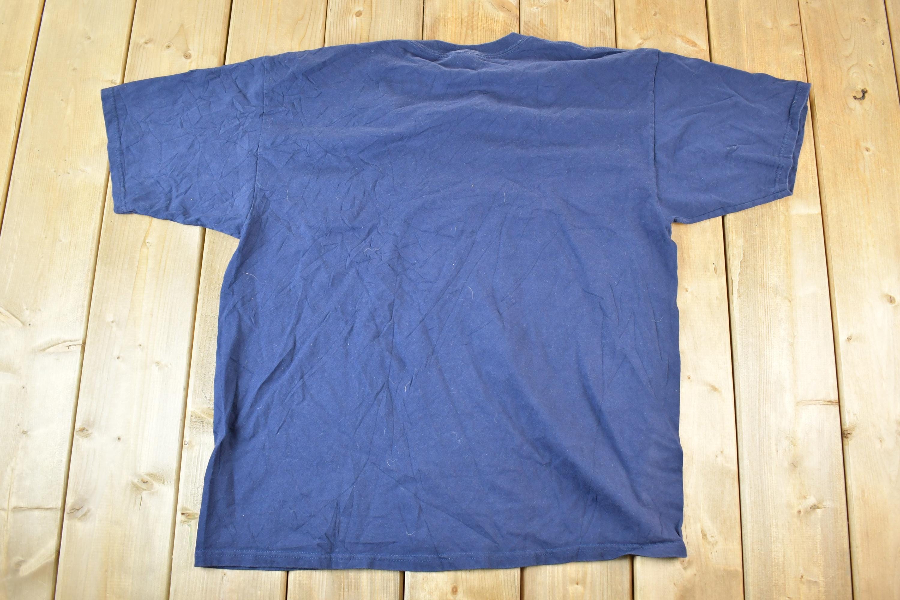 Vintage Y2K Tigger Face The Disney Store 3D logo Cartoon Promo T-Shirt Mens XL
