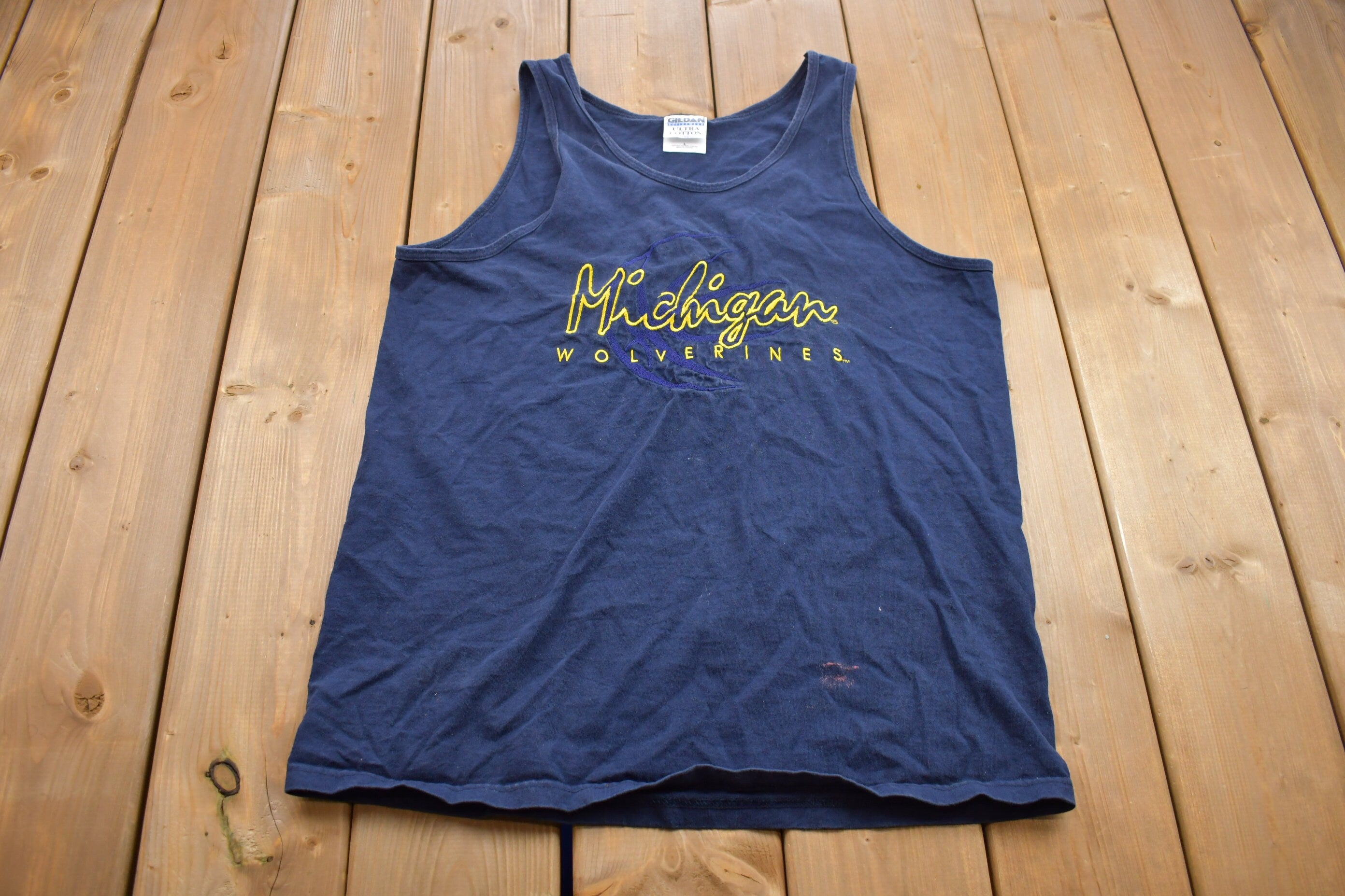 Vintage 1990s Michigan Wolverines University Collegiate T-Shirt
