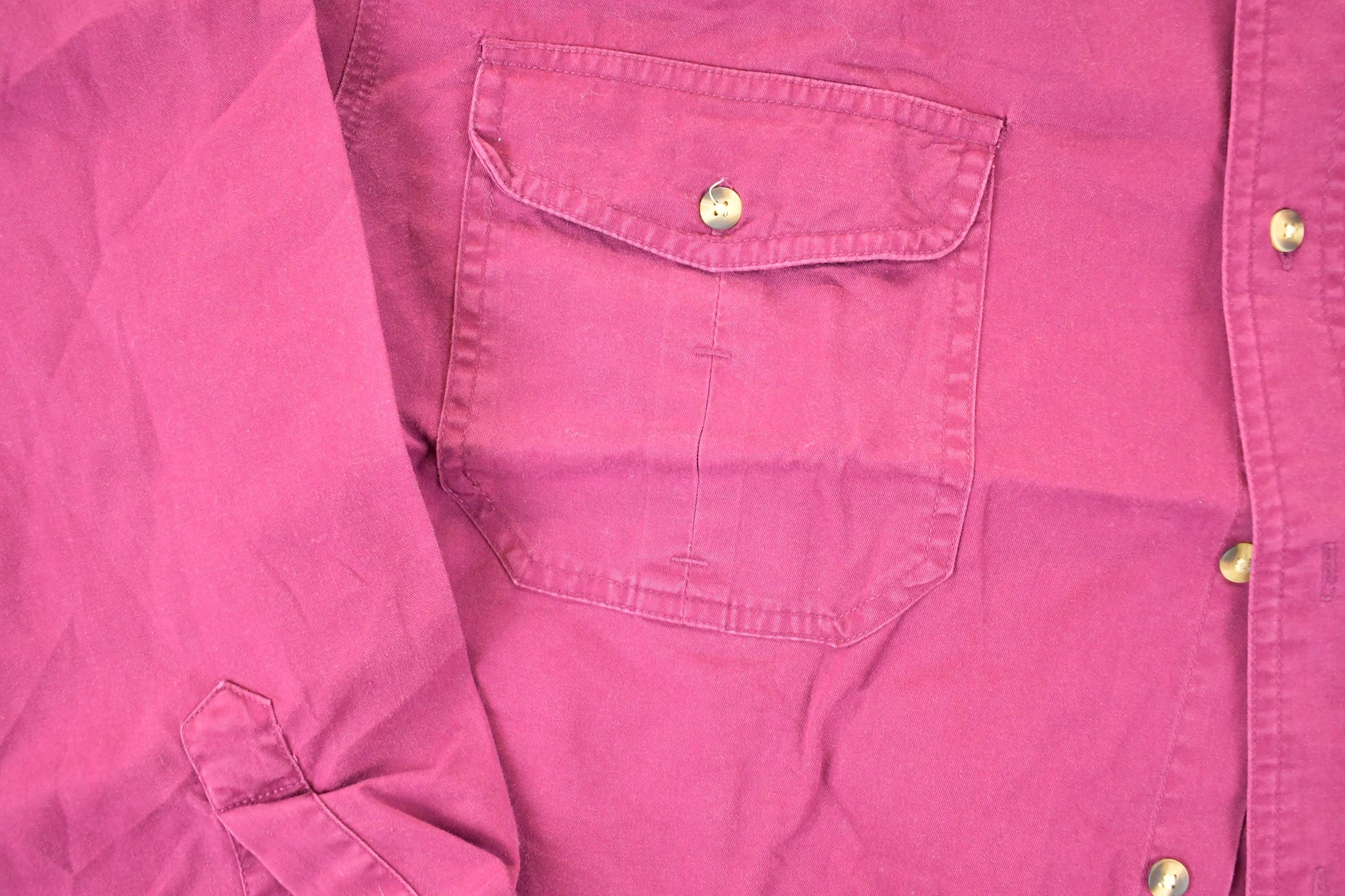 Vintage 1990s Eddie Bauer Rufton Hill Button Up Shirt Mens XL