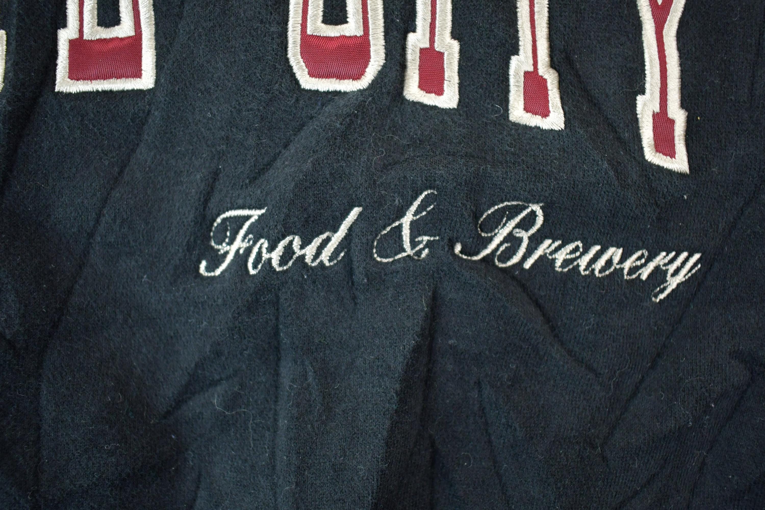 Vintage 1990s Granite City Food And Brewery Lee Premium Cotton Crewneck Sweatshirt /
