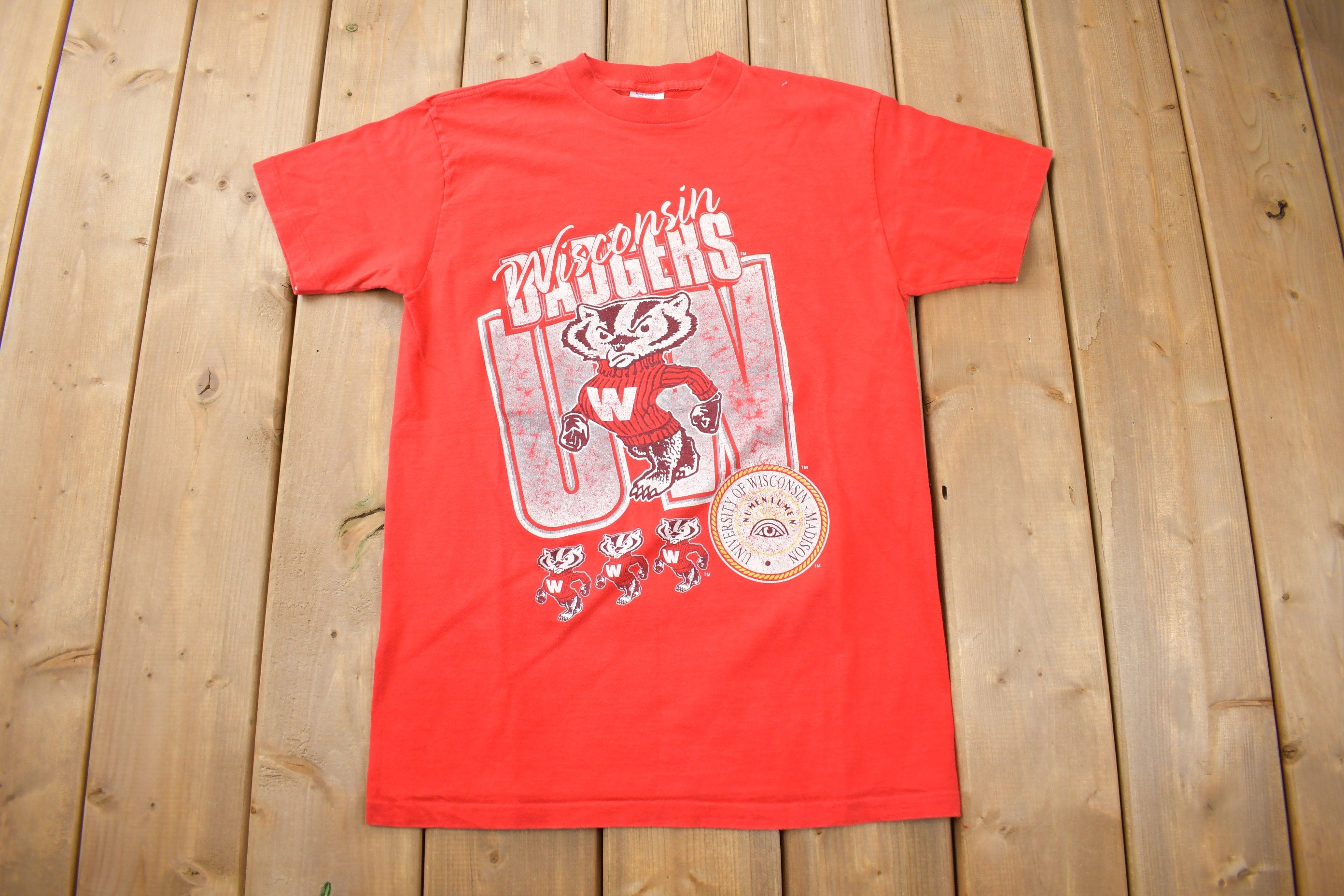 Vintage 1990s Wisconsin Badgers Collegiate T-Shirt