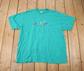 Vintage 1990s Las Vegas Souvenir Embroidered Travel T Shirt Single Stitch Made In USA