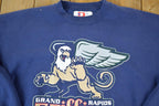 Vintage 1996 Dodger Grand Rapids Griffins University Crewneck Mens XL
