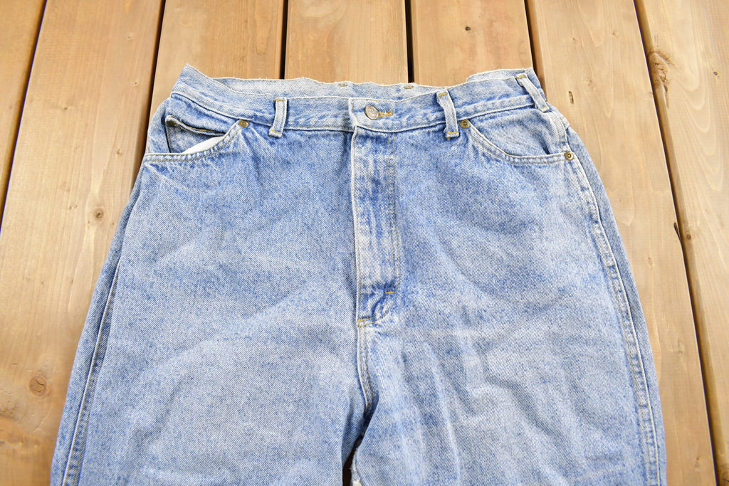 Vintage 1980s Lee Light Wash Denim Women's Jeans Size 32 x 28