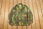Vintage 1970s Neet Products Camouflage Military Jacket