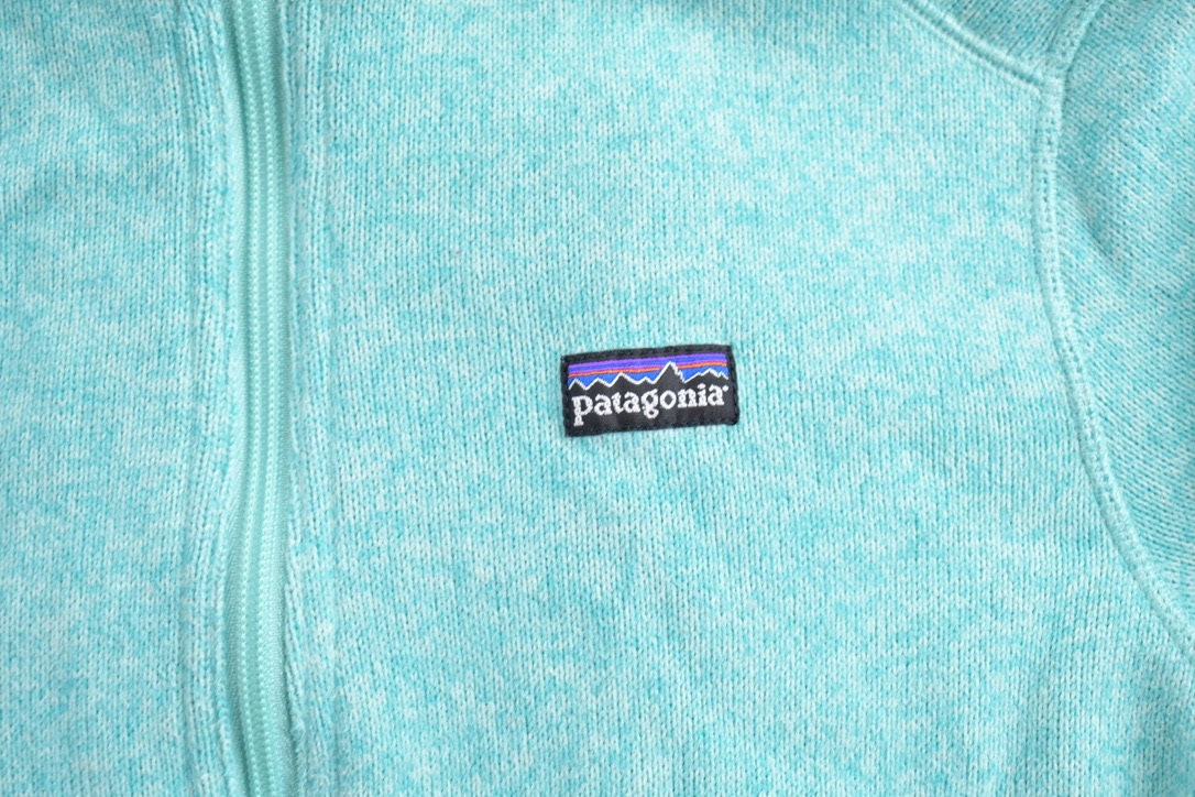 Vintage 1990s Patagonia Fleece Lined Girls Hoodie